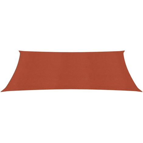 Vela ombreggiante/ombrellone 160 g/m² 2 x 4,5 m HDPE arancione 020009343