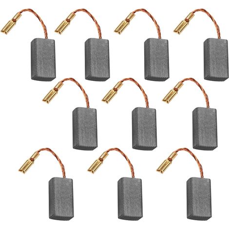Lot de 10 balais de carbone pour moteur Bosch A86C - Brosses électriques S1M-Ff03-100A/6-100 -5 x 8 x 15 (1/5)
