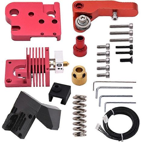 Hotend-Kit-Upgrade: Komplett aus Metall gefertigter Direktextruder mit speziellem Heatbreak für Ender 3, Ender-3 V2 und CR-10 3D-Drucker. (1/5)