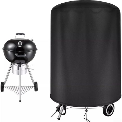Housse imperméable pour barbecue Weber, 57 cm, 500D Oxford imperméable, housse de barbecue ronde (1/5)