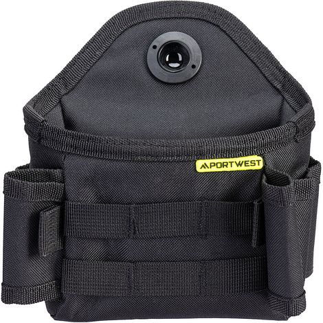 Tasca porta attrezzi modulare per pantaloni - Nero - Portwest
