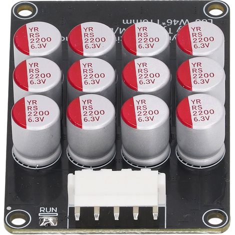 Carte d'équilibrage pour batterie lithium 4S avec boîtier acrylique, égaliseur actif de haute précision, 1,8‑4,5 V (1/5)
