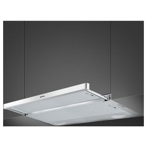 Smeg KSET91E2 campana Encastrada Plata 310 m³/h D