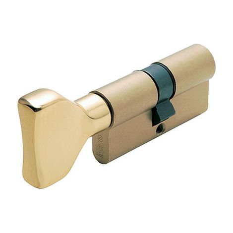 CILINDRO SAGOMATO + POMOLO 8259 ISEO  OTTONE CHIAVI 3 MM 70 30+40