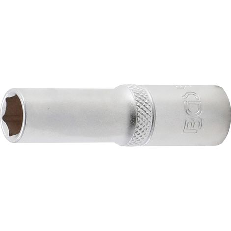 Llave de vaso hexagonal, larga  entrada 10 mm (3/8")  10 mm