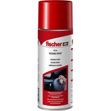 Fischer FTC-SI Silicone Spray, Protegge, Conserva e Isola Permanentemente con buon Effetto Scivolamento, 519663 (1/3)