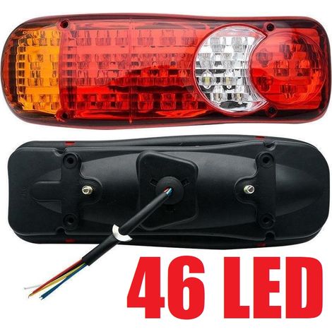LED-Rückleuchte mit 46 Dioden, 12 V/24 V (1/5)