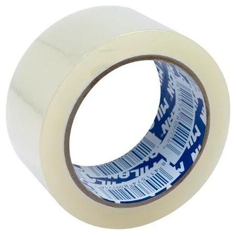 MILAN CINTA ADHESIVA PARA EMBALAJE ROLLO 5CMX66M TRANSPARENTE
