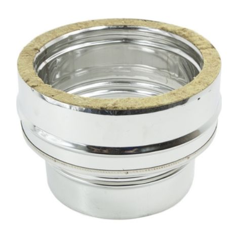 RACCORDO MONO-DOPPIA PARETE Mono 80M x 80F/130M DK (1/2)