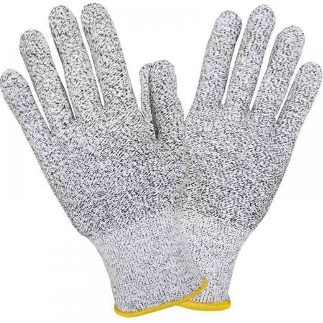 24,5 cm, paire de gants anti-coupures, niveau de protection 5, protection optimale pour les coupures du quotidien (cuisine, jardinage, bricolage) (1/5)
