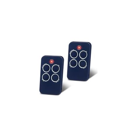 433 MHz Télécommande Portail Compatible avec Genius, Lot de 2 Télécommande 4 Canaux pour Garage Compatible avec Echo TX4 433 RC, Echo TX2 433 RC (1/5)