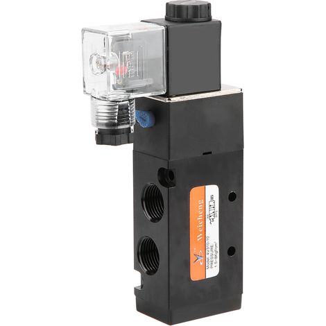 G3/8" 4V310-10 2-Positionen, 5-Port vorgesteuertes Magnetventil (AC220V) (1/5)