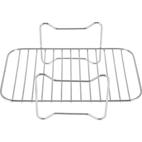 Estante adicional para freidoras de doble cesta (accesorio de cocina) (1/4)