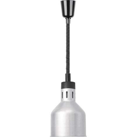 Lampe chauffante rétractable finition métal brossé - Buffalo (1/5)