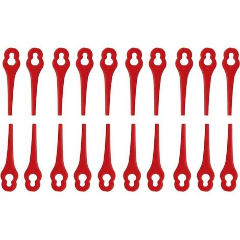 lames en nylon 15130190 set de 20 pièces, compatibles avec coupe-bordures IART 2520, IAT 20-1M, ICGT 2025 & IART 1224 (1/5)