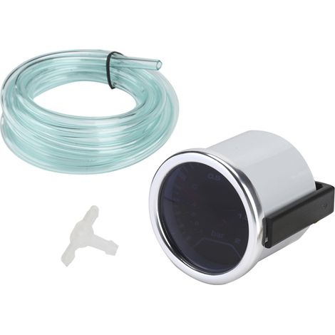 Jauge de pression turbo mécanique 12V 1-2Bar, manomètre de suralimentation modifié 52mm/2 pouces (1/5)