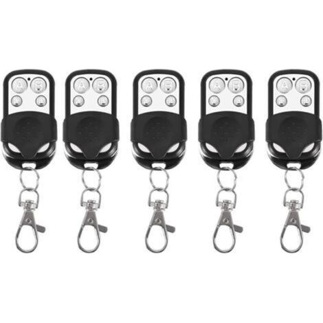Lot de 5 clés de clonage sans fil universelles pour porte de garage 433,92 MHz (1/4)