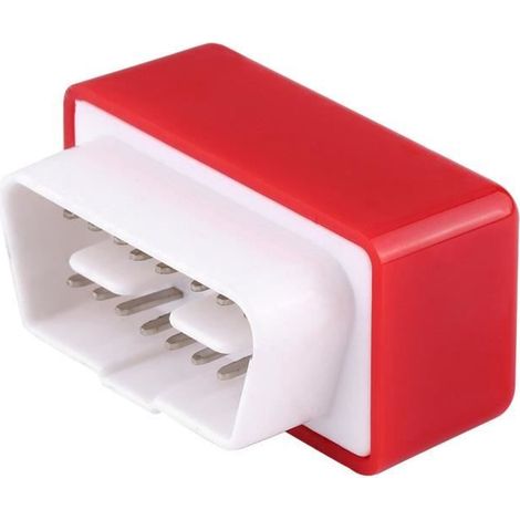 Boîtier de réglage de puce OBD2 - AKOZON - NitroOBD2 - Rouge - Performance moteur - Économie carburant (1/4)