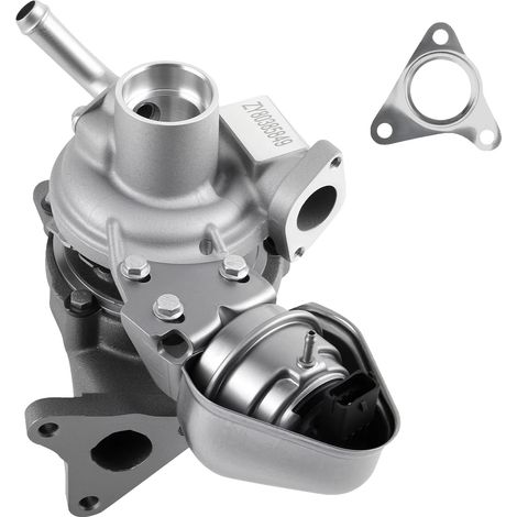 Turbocompressore, lega di alluminio, 29 cm di lunghezza, 27 cm di larghezza, 23 cm di altezza, peso 6060 g (1/5)