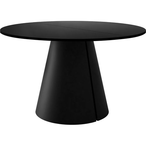 Mesa Oswego 167, Negro, 76x0x0cm, Alargamiento, Aglomerado laminado, Metal (1/4)