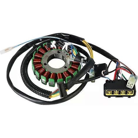 Accessoires moto - Bobine de stator de générateur pour Explorer ATV Trasher 520 Supersport/520 Supermoto OEM : 35560-CGV-00 (1/5)