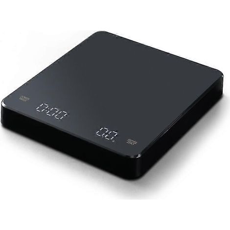 Balance de cuisine numérique haute précision avec minuteur, pour une pesée de café de 3 kg et 0,1 g. Écran LCD. Idéale pour la maison. (1/5)