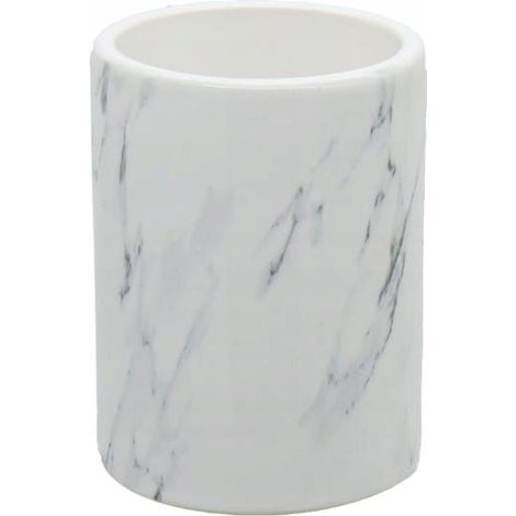 Tazza cosmetica da bagno VILLA in marmo Bisk, 1 pz.
