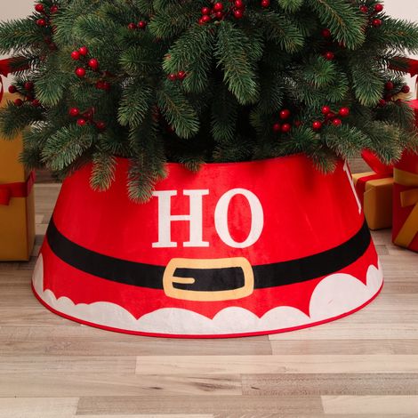 Collier de sapin de Noël 406020cm, jupe de sapin de Noël, couverture de base de sapin de Noël, décorations de Noël, décorations de fête de Noël (A) (1/5)