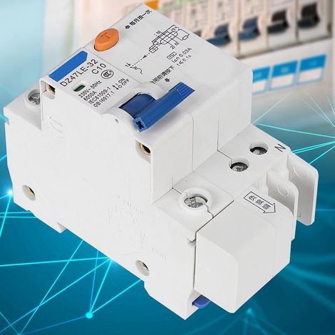 DZ47LE 32 1P+N 10A Fehlerstromschutzschalter mit Überstromschutz (1/5)