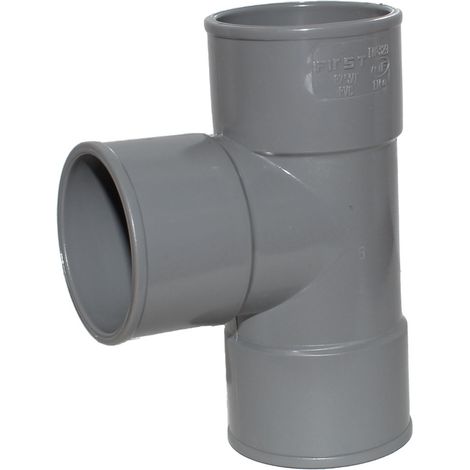Culotte PVC 87°30 Femelle Femelle Ø110 - First Plast (1/4)