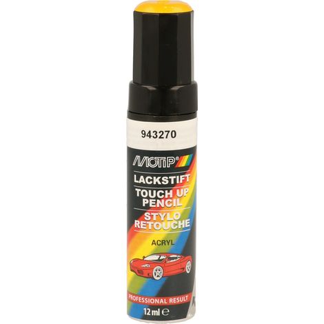 PINCEAU RETOUCHE KOMPAKT 943270 JAUNE BRILLANT 12ML MOTIP