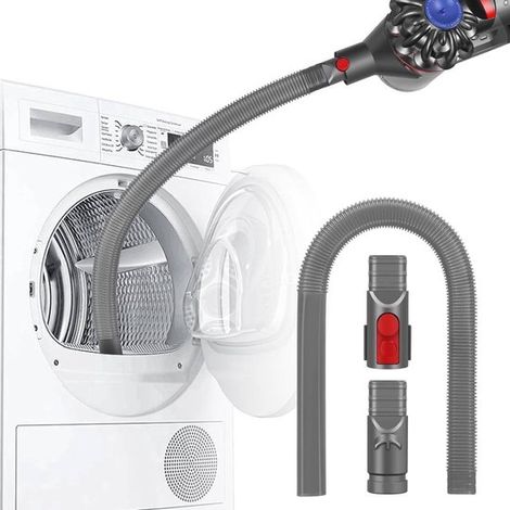Passend für Dyson V11 V10 V12 V15 V8 V7 V6 Staubsaugerdüse, flexibles Fugendüsen-Zubehör, ideal zur Reinigung von Wäschetrocknern
