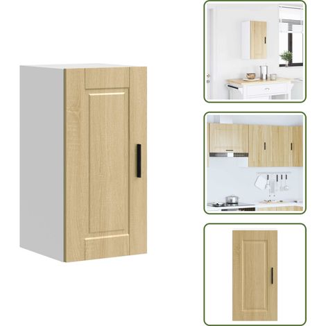 Küchen-Hängeschrank Porto Sonoma-Eiche Holzwerkstoff - Küchen-Wandschrank - Küchen-Wandschränke - Wandschrank Küche - Küchenschrank (1/5)