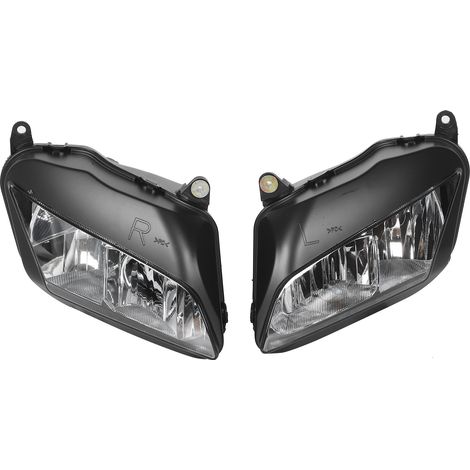 Phare avant moto complet gauche droite avec verre pour Honda CBR 600RR 07-10 (1/5)