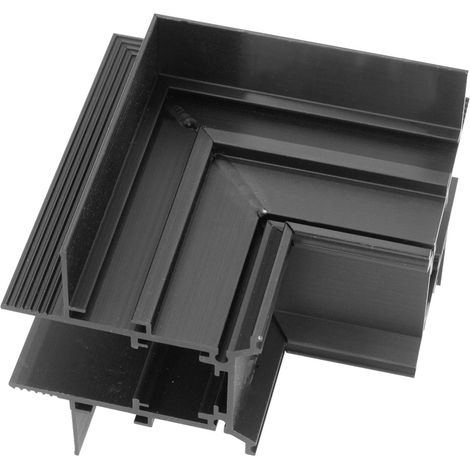 Angolare soffitto per binari MT0006/MT0007 48V nero Maxlight