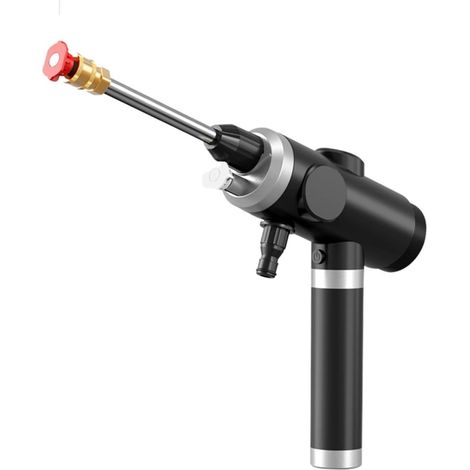 Pistolet à mousse professionnel Surper haute pression voiture laveuse pulvérisation pistolet à eau pompe Portable Machine à laver outils de nettoyage for jardin maison piscine ( Color : Wired , Size : (1/5)