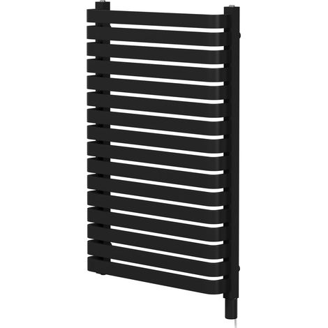 Wholesale Domestic Empire Colore Matt Black 912mm x 600mm Vertical Electric Single Panel Radiator (1/5)