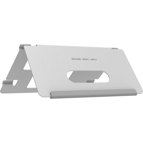Soporte de mesa - Específico para videoporteros - Compatible con monitores Hikvision - Orificios de conexión - 86 (Al) x 122 (An) x 64 (Fo) mm - Fabricado en acero inoxidable SUS304