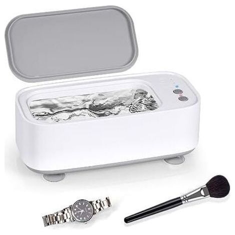 Ultrasonic Cleaner, Ultrasonic Cleaning Device with 3 Cleaning Modes, 45000 Hz Ultrasonic Cleaner Machine for Jewelry Necklace Glasses Watches (1/5)