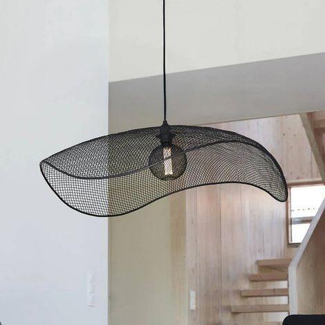 [GEBRAUCHT] B-Ware Pr Home Hängeleuchte Pendelleuchte Vivi ø 79 Cm Schwarz Metall 1 X 40 W E27