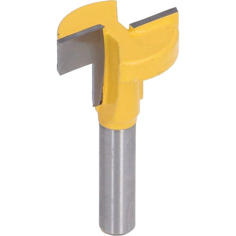 Fraise à rainurer droite pour défonceuse à rail en T, outils de travail du bois, queue de 8 mm