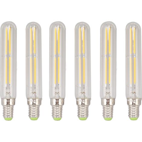Ampoule tubulaire LED 4W E14 2300K T20x120 220-240V pour l'éclairage, 2 pièces