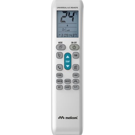 Meliconi 802103 Fernbedienung Klimaanlage Drucktasten