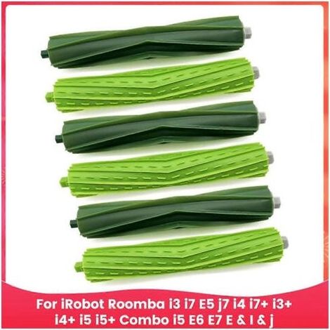 Brosse à rouleau pour IRobot Roomba I3 I7 E5 J7 I4 I7 + I3 + I4 + I5 I5 + Combo I5 E6 E7 E & I & J Series Vac (1/5)