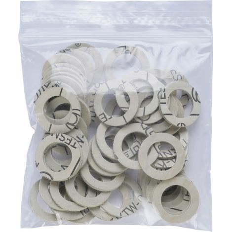 airfit 38x30x2mm Faserdichtung, Trinkw.Ersatzd. 50 Stück für Trinkwasser u. Gas