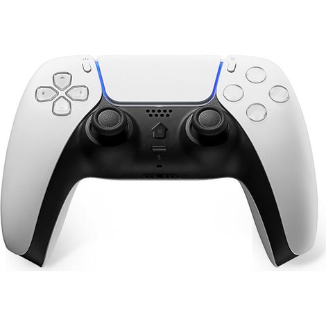 Einzelpackung PS Wireless Dual-Rhythm Controller, kompatibel mit PlayStation 4 (PlayStation 5-Design), weiß.