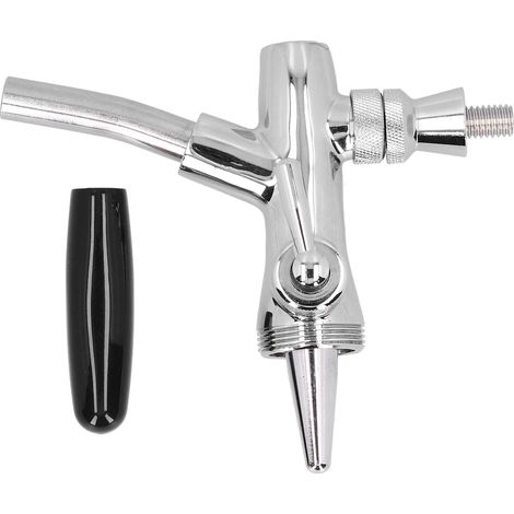 Robinet à bière pression avec long col en acier inoxydable, distributeur de fût, kit de brassage maison (1/5)