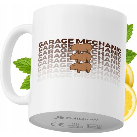 Lustige Kaffeetasse mit witzigem Textdesign für Kfz-Mechaniker – ideal für Geburtstage, Namenstage und Feiertage. Hochwertige Tasse für besondere Anlässe, ob im Büro oder zu Hause. Farbe: Weiß, 330 ml