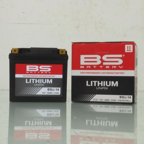 Batterie Lithium BSLi-14 HY110 12V 36Wh pour moto Honda 1100 (1/2)