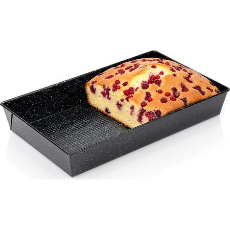 Teglia da forno rettangolare in granito, 39,5x24x6 cm (1/4)